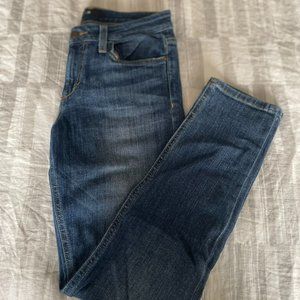 Joe's Women's 8" Rise Denim, Cropped Ankle Jeans, Medium Blue Wash, Size 26